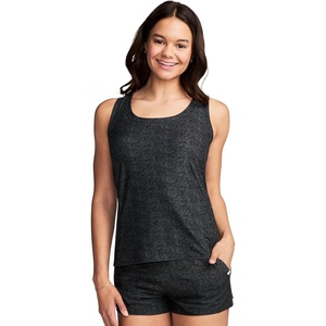 Jockey Women’s Sleepwear Soft Cool Sleep Tank(Black Heather)