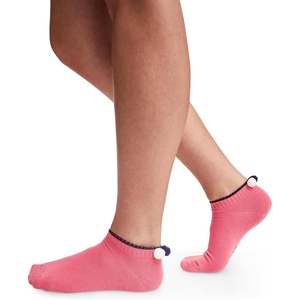 Jockey Women’s Socks 1876 Collection Pom-Pom Sock(1876 Red)
