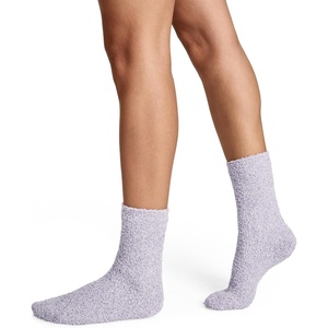 Jockey Women’s Socks Cozy Crew Sock(Lilac Dreams)