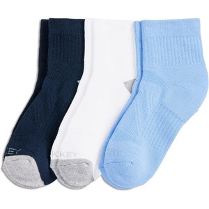 Jockey Women’s Socks Women’s Performance Cotton Blend Quarter Socks – 3 Pack(Jockey Heather)