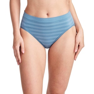 Jockey Women’s Underwear Seamfree Hi-Cut(Harbor Stripe)