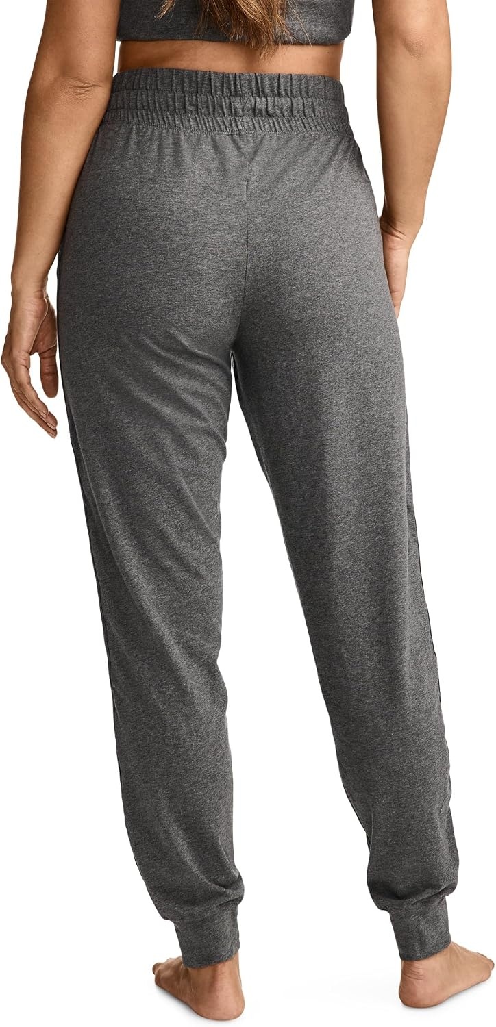 image:imageJockey Womens Loungewear Organic Cotton Stretch JoggerSteel Heather