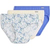 Iris Blue/Tender Yellow Stripe/Dainty White Florals
