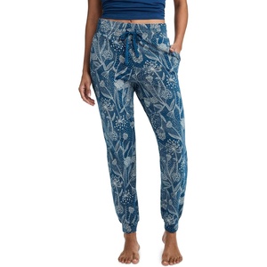 Jockey Women’s Sleepwear Organic Cotton Stretch Jogger(Dandelion Dance)