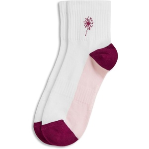 Jockey Women’s Socks 1876 Collection Embroidered Sock(1876 Berry)